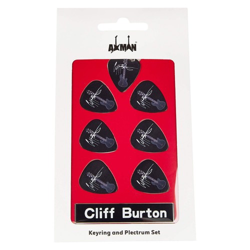 Cliff burton guitar plectrum - cliff,