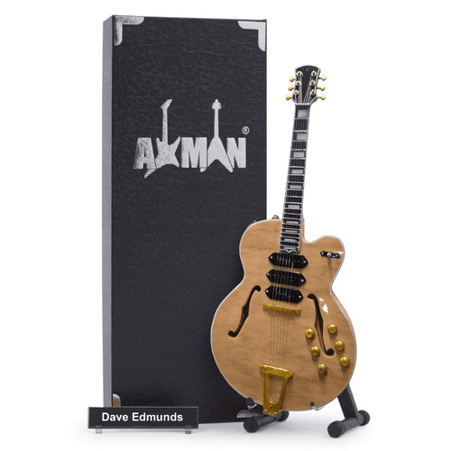 Dave edmunds guitar miniature - dave,
