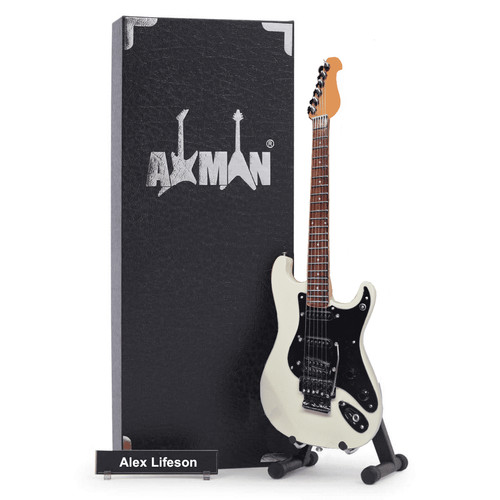 Alex lifeson guitar miniature - guitar,
