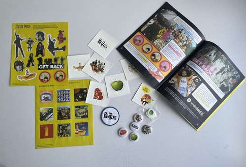 The beatles stickers - the, /