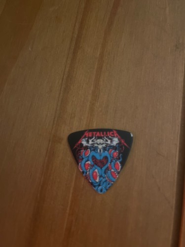Metallica guitar pick plectrum - metallica,