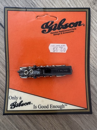 Vintage gibson guitar tie clip - gibson,