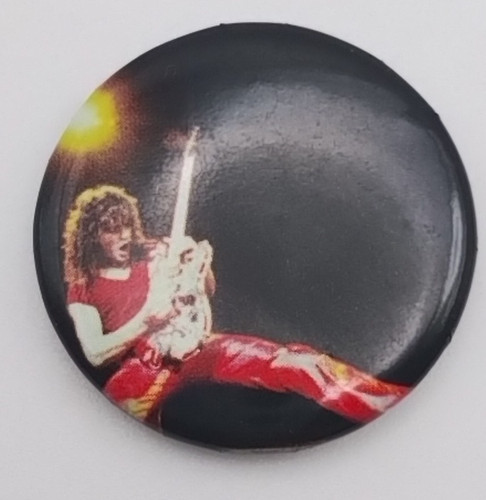 Eddie van halen retro pin - van,