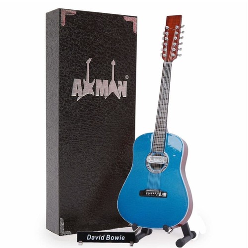 David bowie guitar miniature - bowie,