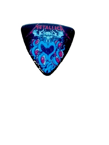 Metallica guitar pick plectrum - metallica,